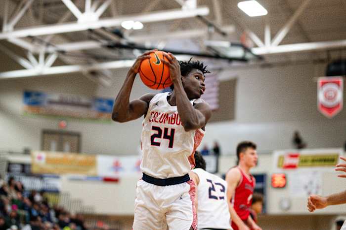 Columbus Harvard Westlake boys basketball Les Schwab Invitational December 30 2023 Naji Saker 2 -Southridge Harvard Westlake boys basketball Les Schwab Invitational postgame December 2023 Naji Saker-266